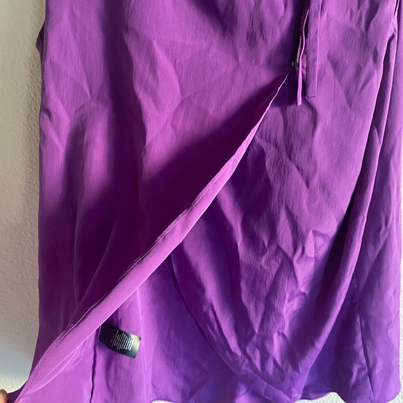 Purple Flowy Kenneth Cole New York Tunic Top - Picture 6 of 9